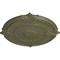 Ekena Millwork Attica Acanthus Leaf Ceiling Medallion (Canopies up to 3 1/4"), 30 1/8"OD x 1 1/2"P, Spartan Stone CM30ATSSF - alternate 3